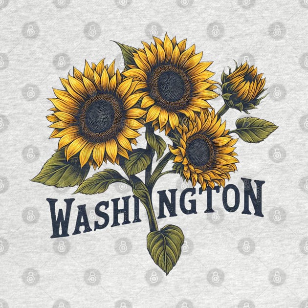 Washington Sunflower by Americansports